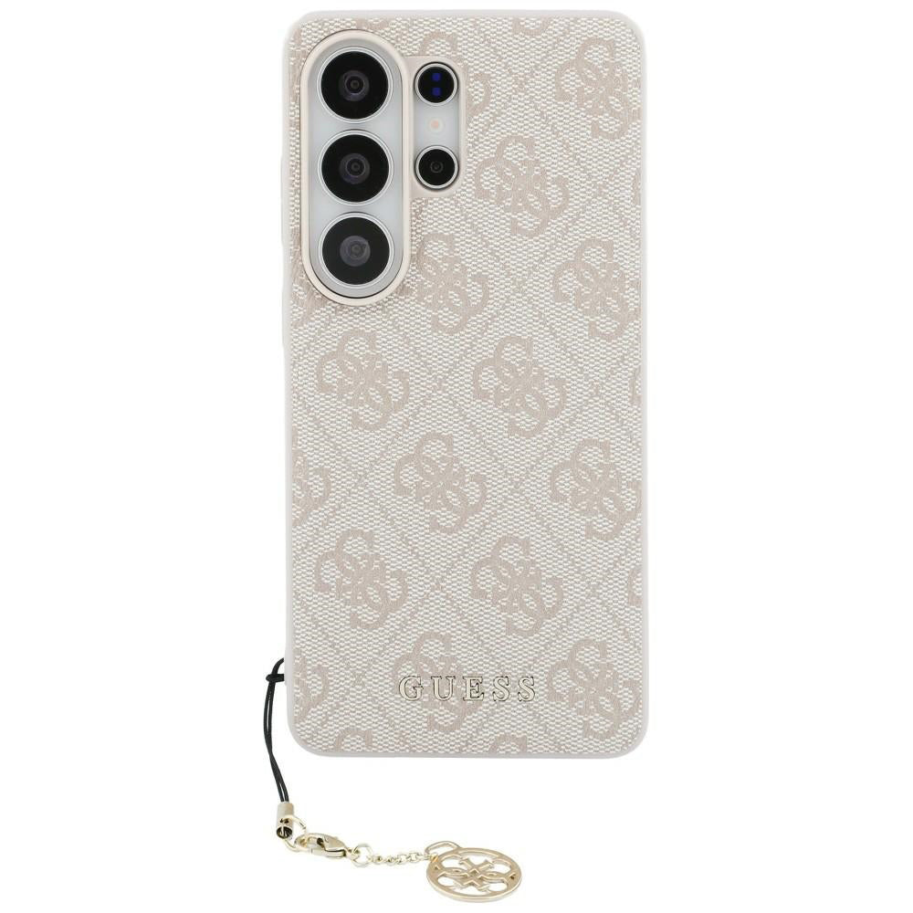 Étui pour Samsung Galaxy S26 Ultra S948, Guess, 4G Classic Logo Charm, Rose