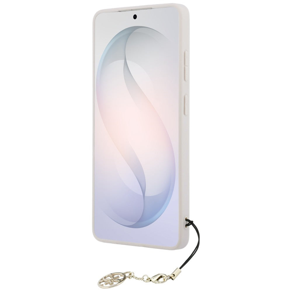 Étui pour Samsung Galaxy S26 Ultra S948, Guess, 4G Classic Logo Charm, Rose