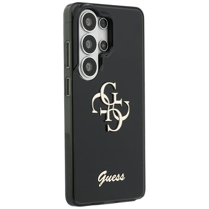 Hülle für Samsung Galaxy S26 Ultra S948, Guess, IML Big Metal 4G Script, Schwarz