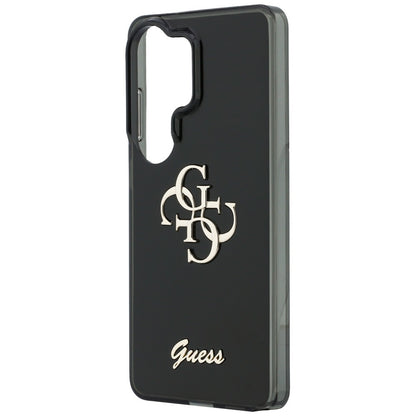 Hülle für Samsung Galaxy S26 Ultra S948, Guess, IML Big Metal 4G Script, Schwarz