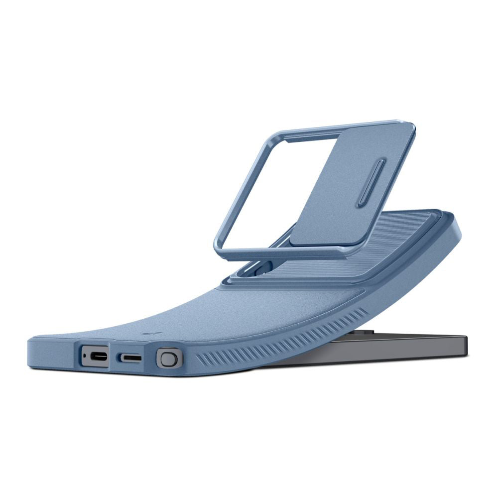 Hoes voor Samsung Galaxy S26 Ultra S948, Spigen, Optik Armor, Blauw ACS11226