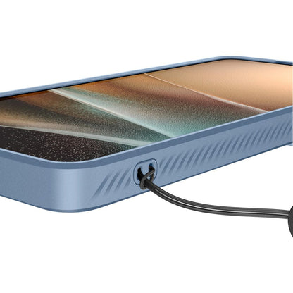 Hoes voor Samsung Galaxy S26 Ultra S948, Spigen, Optik Armor, Blauw ACS11226