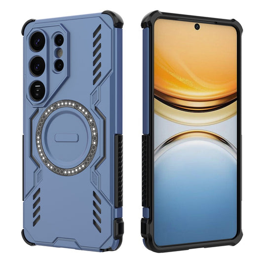 MagSafe Hülle für Samsung Galaxy S26 Ultra, Techsuit, ArmorMag, Blau