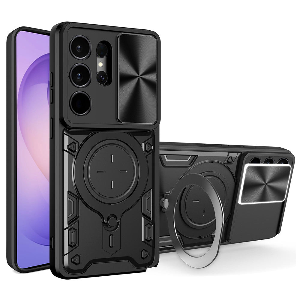 Étui pour Samsung Galaxy S26 Ultra, Techsuit, CamGuard Pro, Noir