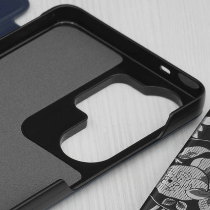 Étui pour Samsung Galaxy S26 Ultra, Techsuit, eFold, Bleu Foncé