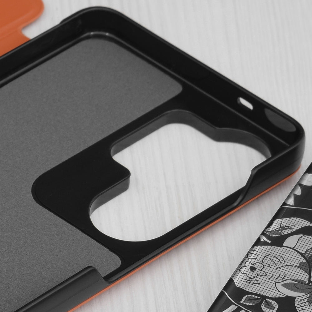 Hoes voor Samsung Galaxy S26 Ultra, Techsuit, eFold, Oranje