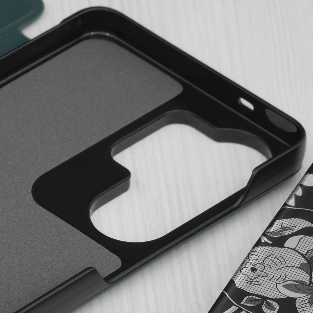 Étui pour Samsung Galaxy S26 Ultra, Techsuit, eFold, Vert Foncé