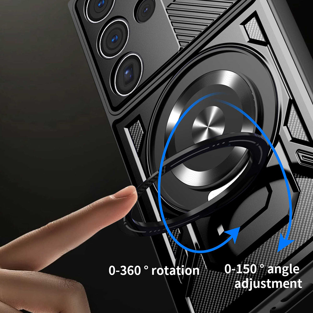 Étui pour Samsung Galaxy S26 Ultra, Techsuit, RuggedCam, Bleu