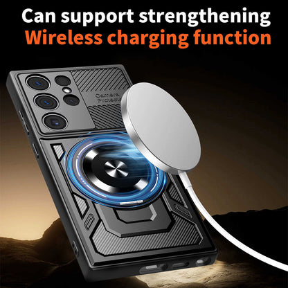 Étui pour Samsung Galaxy S26 Ultra, Techsuit, RuggedCam, Bleu