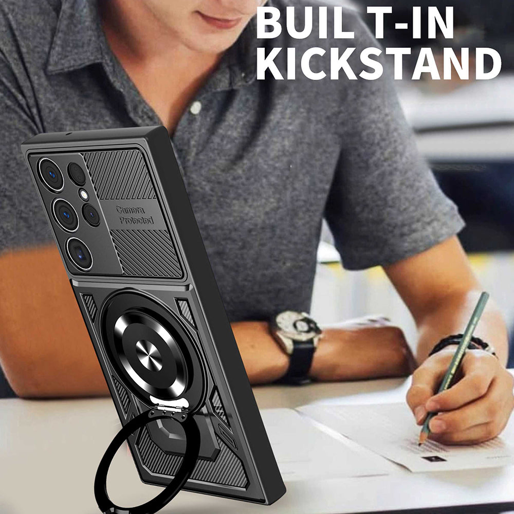 Étui pour Samsung Galaxy S26 Ultra, Techsuit, RuggedCam, Violet