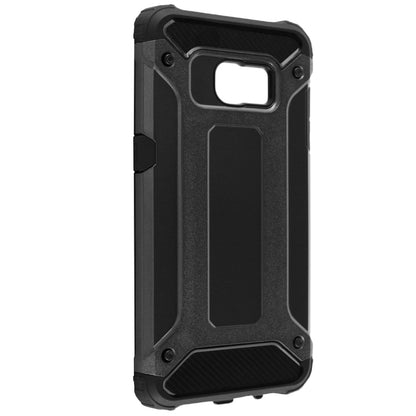 Hoes voor Samsung Galaxy S7 edge G935, Techsuit, Hybrid Armor, Zwart