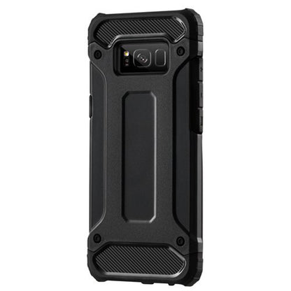 Hülle für Samsung Galaxy S8 G950, Techsuit, Hybrid Armor, Schwarz