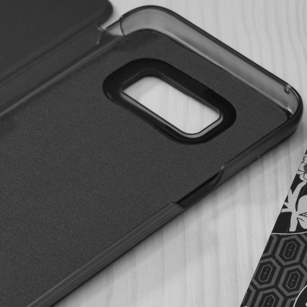 Hülle für Samsung Galaxy S8+ G955, Techsuit, eFold, Schwarz