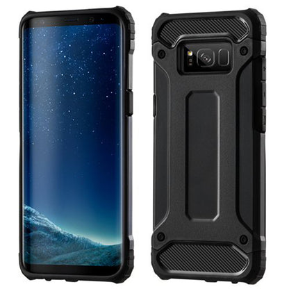 Hülle für Samsung Galaxy S8+ G955, Techsuit, Hybrid Armor, Schwarz