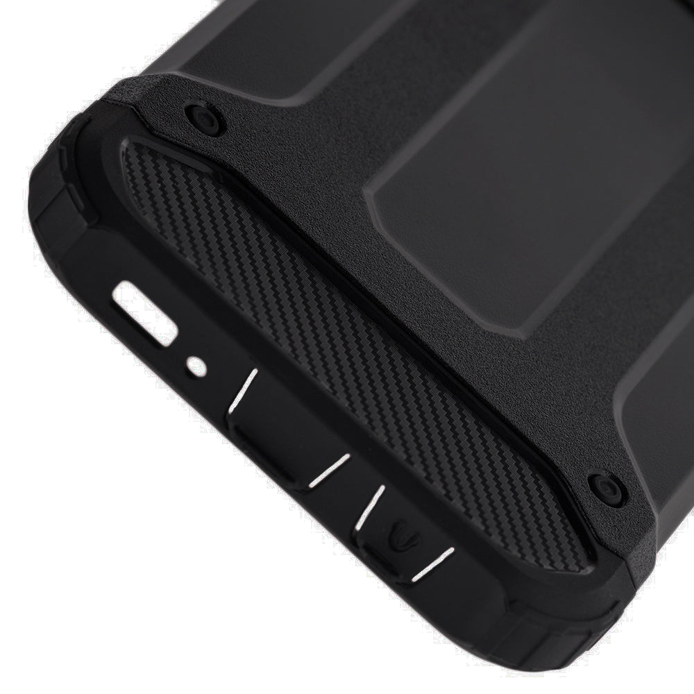 Hülle für Samsung Galaxy S8+ G955, Techsuit, Hybrid Armor, Schwarz