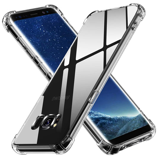 Coque pour Samsung Galaxy S8+ G955, Techsuit, Anti-choc Claire, Transparente