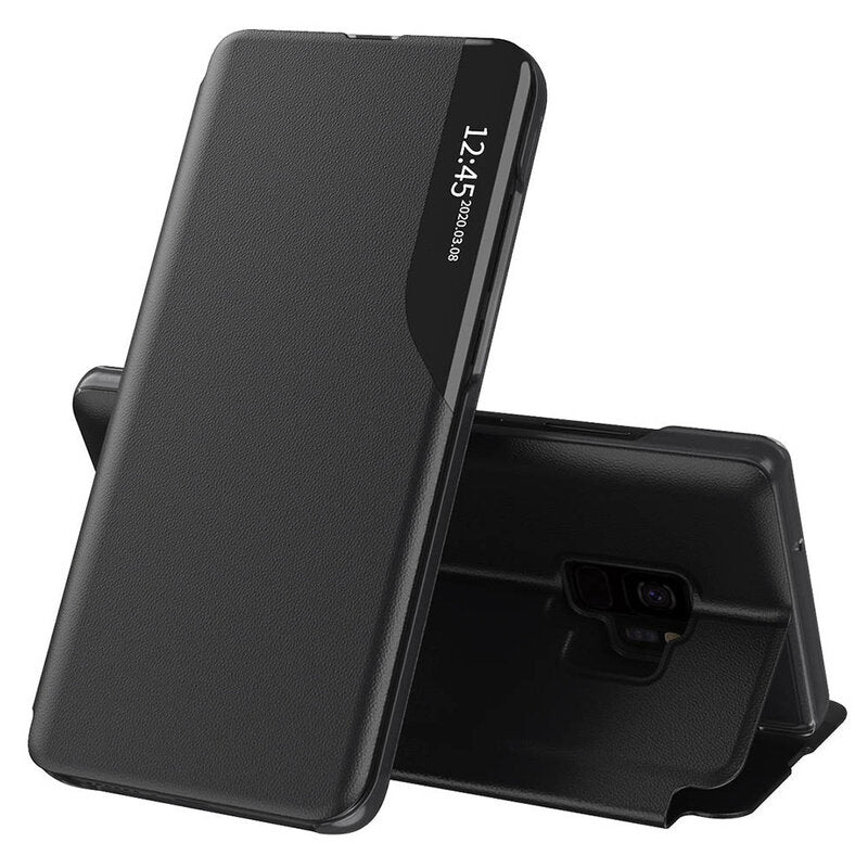 Hülle für Samsung Galaxy S9 G960, Techsuit, eFold, Schwarz