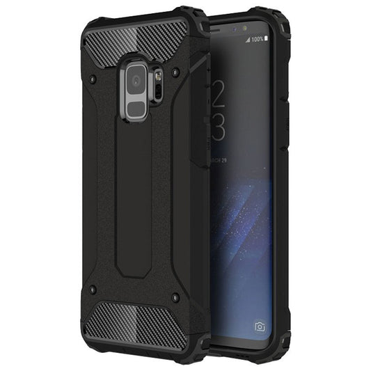 Coque pour Samsung Galaxy S9 G960, Techsuit, Hybrid Armor, Noire