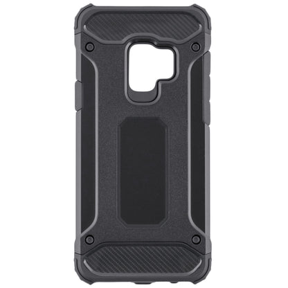 Hülle für Samsung Galaxy S9 G960, Techsuit, Hybrid Armor, Schwarz