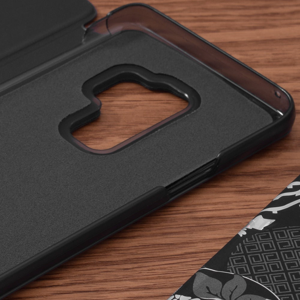 Hülle für Samsung Galaxy S9+ G965, Techsuit, eFold, Schwarz