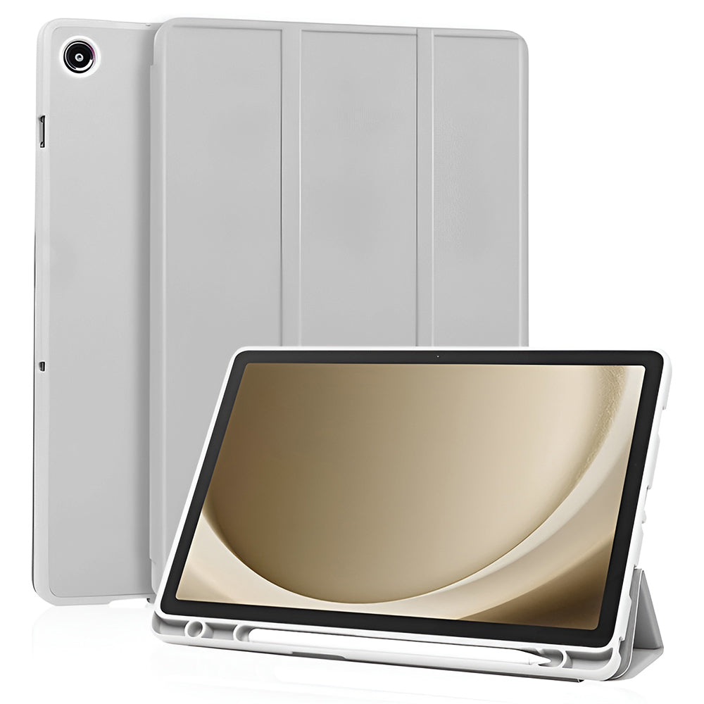 Coque pour Samsung Galaxy Tab A11+ / Tab A9+, Techsuit, Flex Trifold, Gris