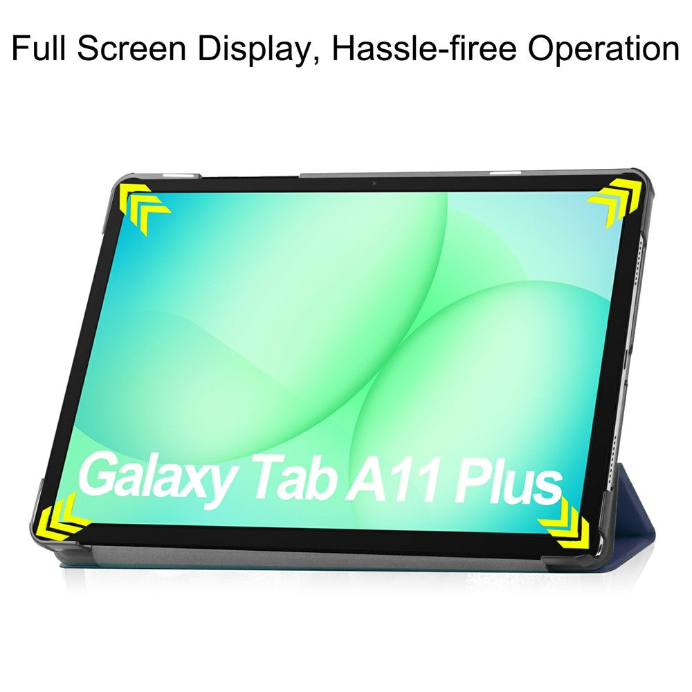 Hülle für Samsung Galaxy Tab A11+ / Tab A9+, Techsuit, FoldPro, Blau