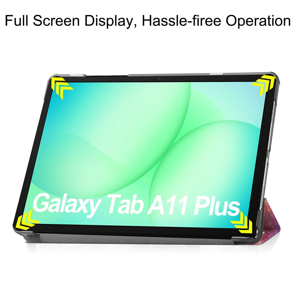 Hoes voor Samsung Galaxy Tab A11+ / Tab A9+, Techsuit, FoldPro Galaxy, Multicolor