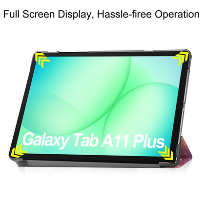 Hoes voor Samsung Galaxy Tab A11+ / Tab A9+, Techsuit, FoldPro Galaxy, Multicolor
