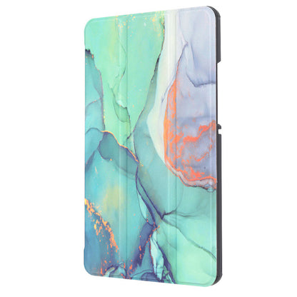 Hoes voor Samsung Galaxy Tab A11+ / Tab A9+, Techsuit, FoldPro Green Time, Multicolor