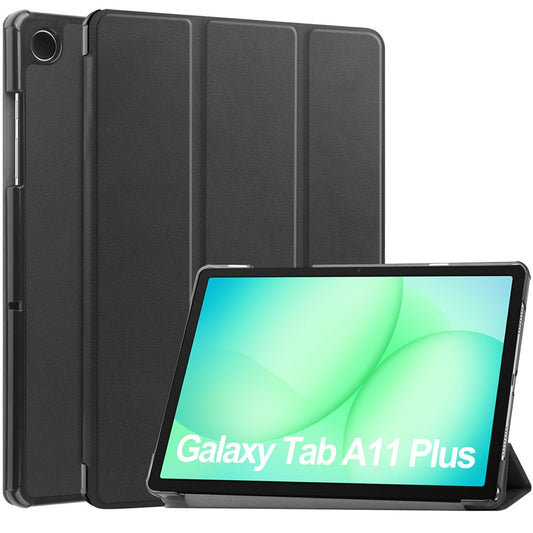 Hoes voor Samsung Galaxy Tab A11+ / Tab A9+, Techsuit, FoldPro, Zwart