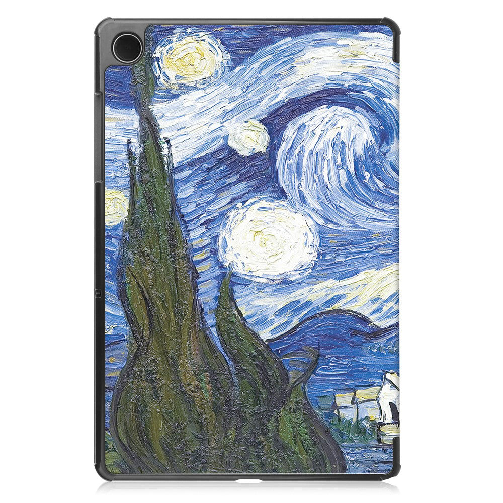 Hoes voor Samsung Galaxy Tab A11+ / Tab A9+, Techsuit, FoldPro Starry Night, Multicolor