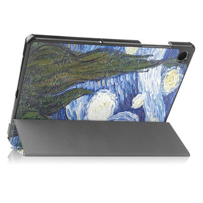 Hoes voor Samsung Galaxy Tab A11+ / Tab A9+, Techsuit, FoldPro Starry Night, Multicolor