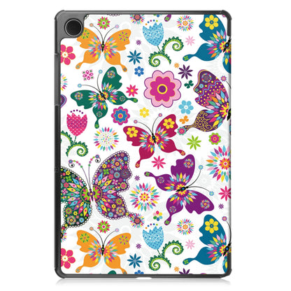 Hoes voor Samsung Galaxy Tab A11 / Tab A9, Techsuit, FoldPro Butterfly Nieuw Model, Multicolor