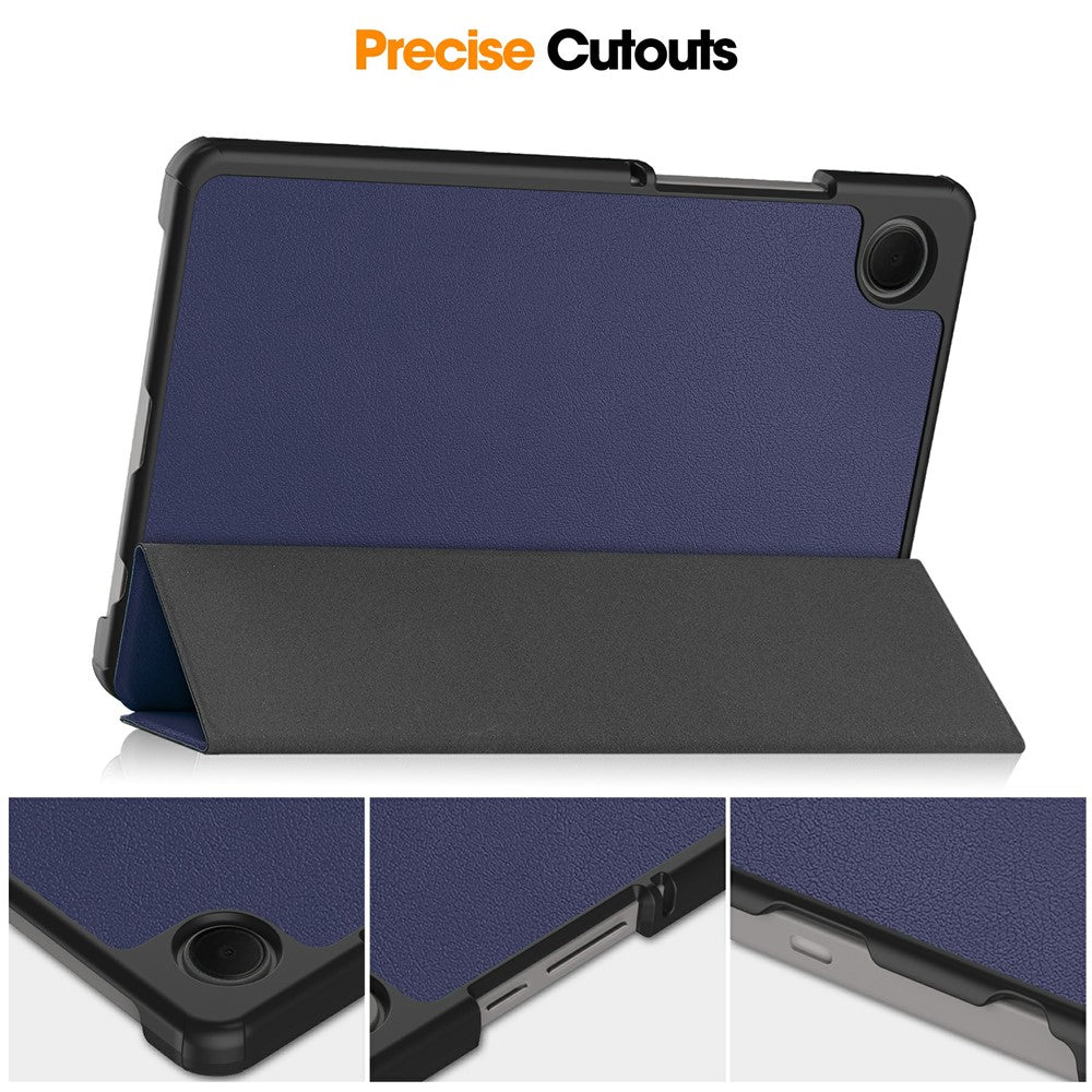 Hülle für Samsung Galaxy Tab A11 / Tab A9, Techsuit, FoldPro Neues Modell, Blau