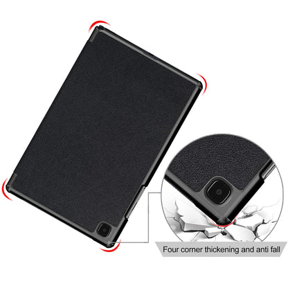 Housse pour Samsung Galaxy Tab A7 10.4 (2020) / Tab A7 10.4 (2022), Techsuit, FoldPro, Noire