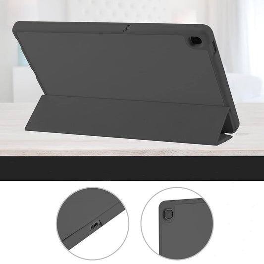 Hoes voor Samsung Galaxy Tab A7 Lite, Techsuit, Flex Trifold, Zwart