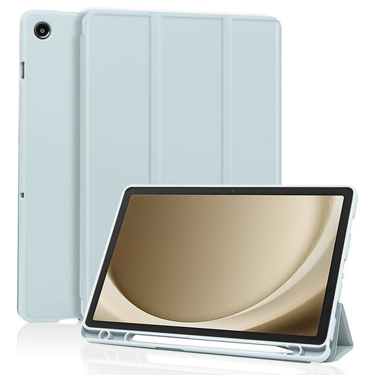 Hoes voor Samsung Galaxy Tab A11+ / Tab A9+, Techsuit, Flex Trifold, Blauw