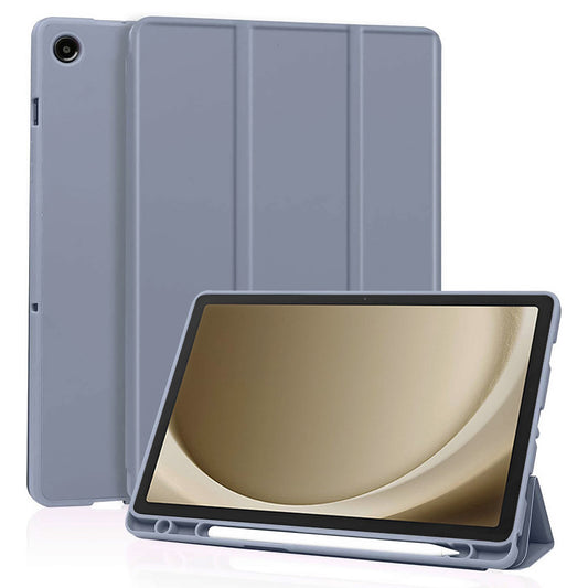 Hoes voor Samsung Galaxy Tab A9+, Techsuit, Flex Trifold, Paars