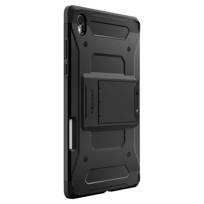 Étui pour Samsung Galaxy Tab S11, Spigen, Tough Armor Pro, Noir