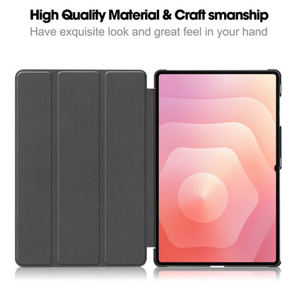 Hoes voor Samsung Galaxy Tab S11 Ultra, Techsuit, FoldPro, Blauw