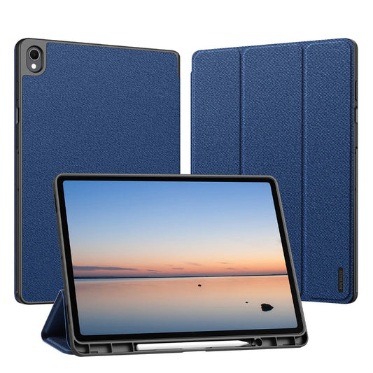 Hoes voor Samsung Galaxy Tab S12 Plus, DUX DUCIS, Domo met penhouder, blauw