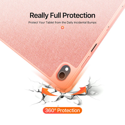 Hülle für Samsung Galaxy Tab S12 Plus, DUX DUCIS, Domo mit Stifthalter, Rosa