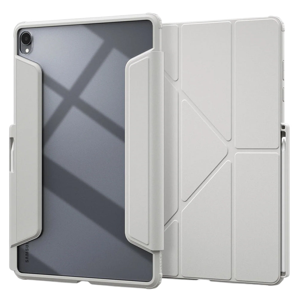 Coque pour Samsung Galaxy Tab S12 Plus, Spigen, Air Skin Pro, grise ACS11824