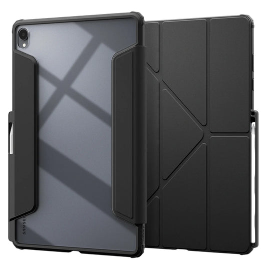 Hoesje voor Samsung Galaxy Tab S12 Plus, Spigen, Air Skin Pro, zwart ACS11823