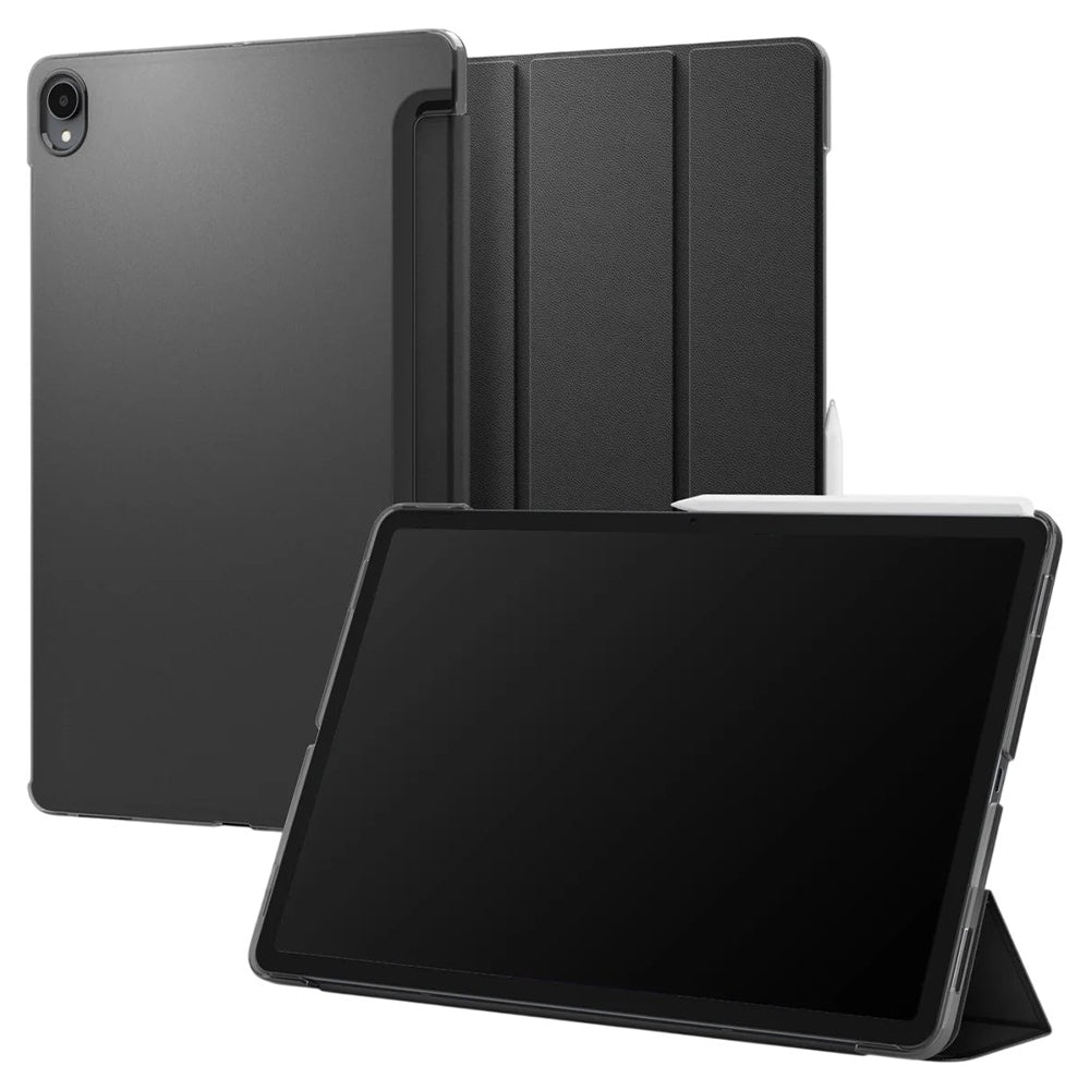 Étui pour Samsung Galaxy Tab S12 Plus, Spigen Liquid Air Folio, noir, ACS11828