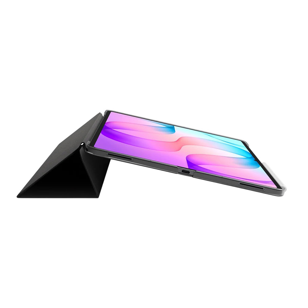 Étui pour Samsung Galaxy Tab S12 Plus, Spigen Liquid Air Folio, noir, ACS11828