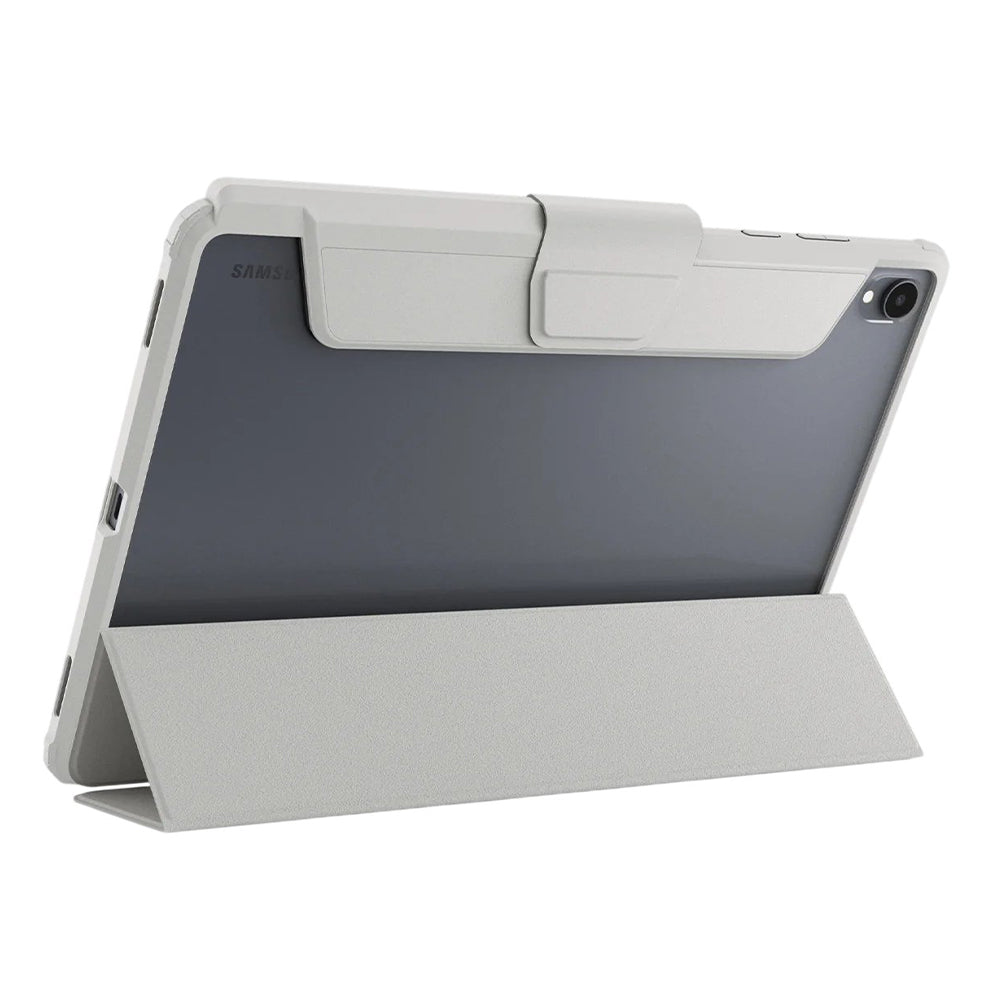 Coque pour Samsung Galaxy Tab S12 Plus, Spigen, Ultra Hybrid Pro, grise ACS11826