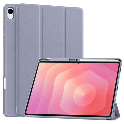 Hülle für Samsung Galaxy Tab S12 Plus, Techsuit, Flex Trifold, Lila
