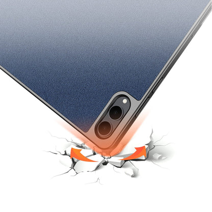 Hoes voor Samsung Galaxy Tab S12 Ultra / Tab S11 Ultra, DUX DUCIS, Domo met penhouder, blauw