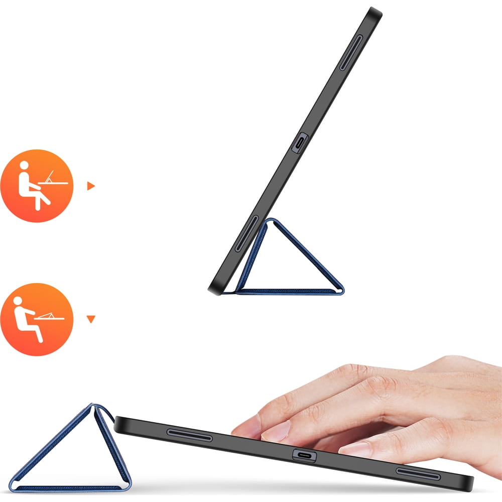 Hoes voor Samsung Galaxy Tab S12 Ultra / Tab S11 Ultra, DUX DUCIS, Domo met penhouder, blauw